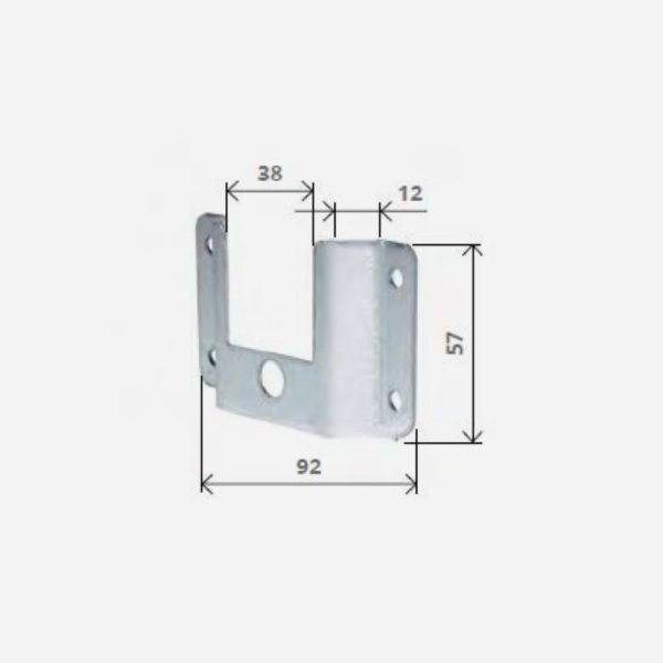 Kit supporto e cuscinetto quadrato