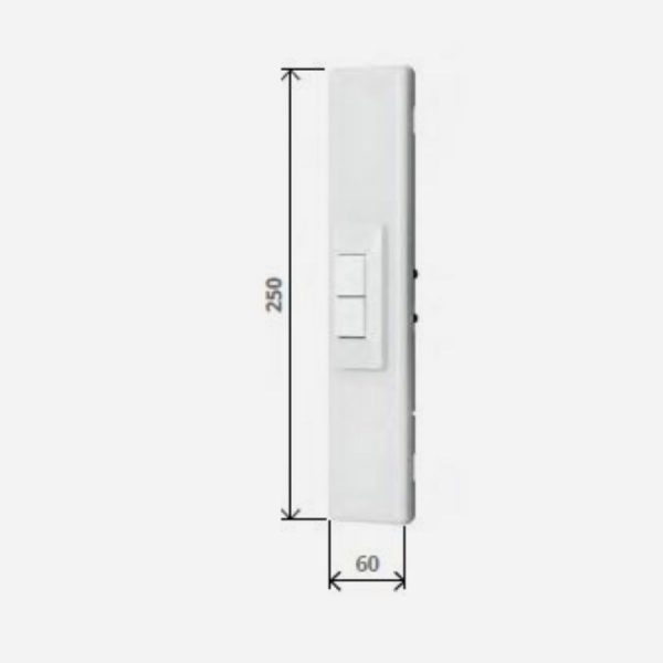 Placca Fast con interruttore