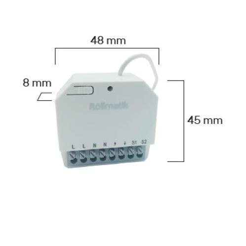 Centralina wireless monocanale per motore avvolgibile